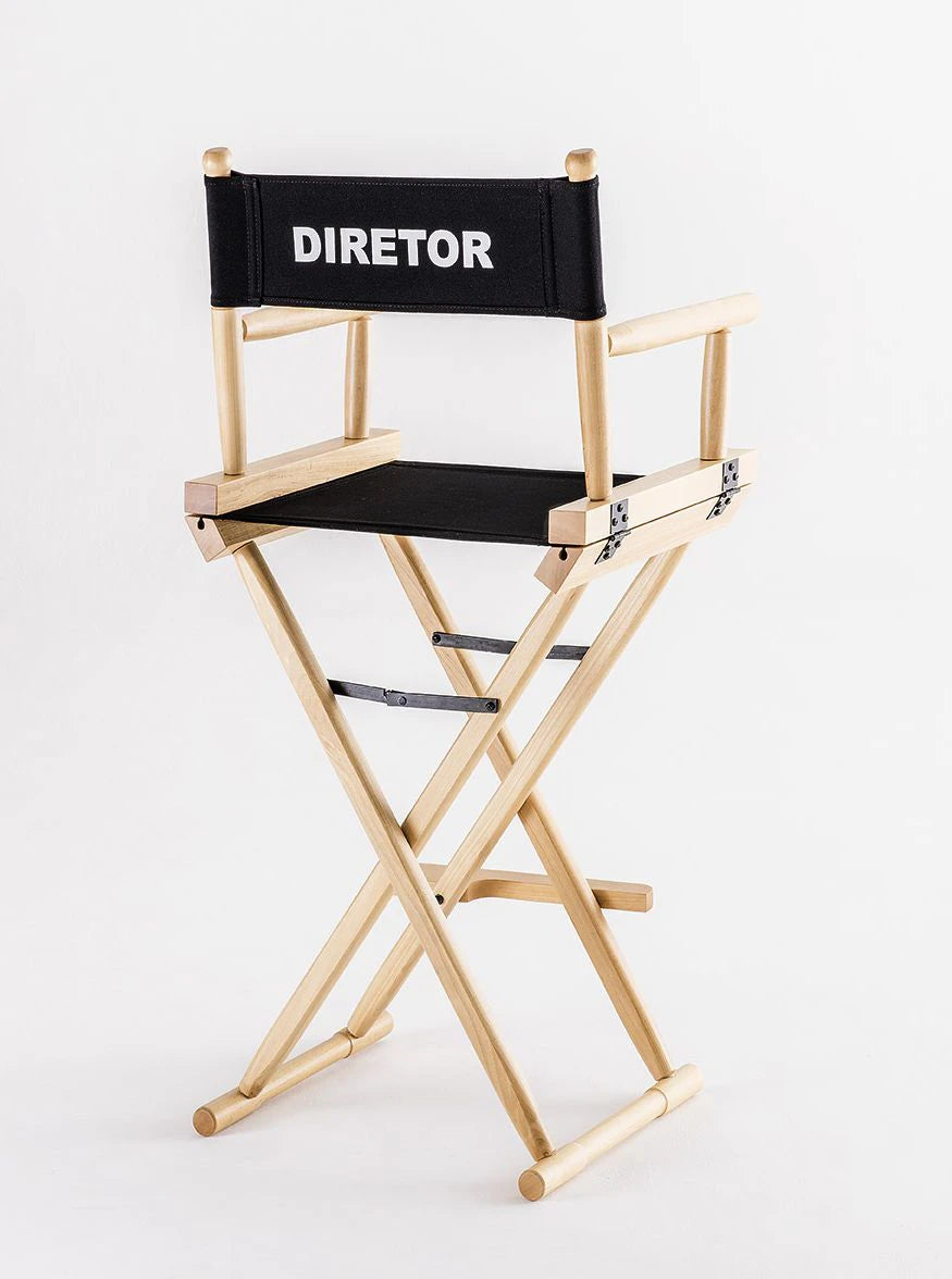 CADEIRA DIRETOR CINEMA ALTA MARFIM