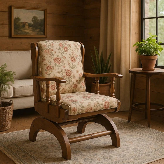 CADEIRA BALANCO PROVENÇAL IMBUIA