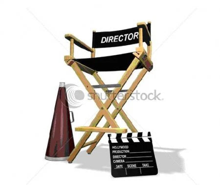 CADEIRA DIRETOR CINEMA ALTA MARFIM