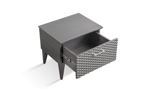 Mesa de cabeceira Tiffany em Madeira